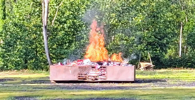 Forty and Eight holds annual Flag Disposal Ceremony